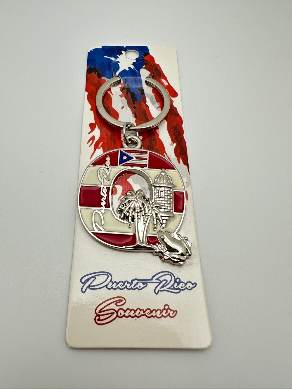 Puerto Rico Souvenir Key Chain - Picture 2 of 8
